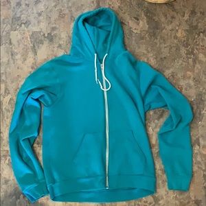 Turquoise American Apparel Hoody